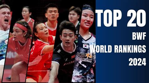 mixed doubles badminton ranking|BWF World Rankings (BWF, 2024/07) .